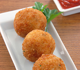 Cheesy Potato Puffs - Cheesy Potato Recipe