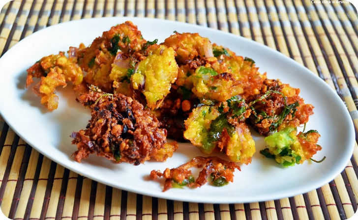 Sweet Corn-Channa Dal Fritters Recipe.