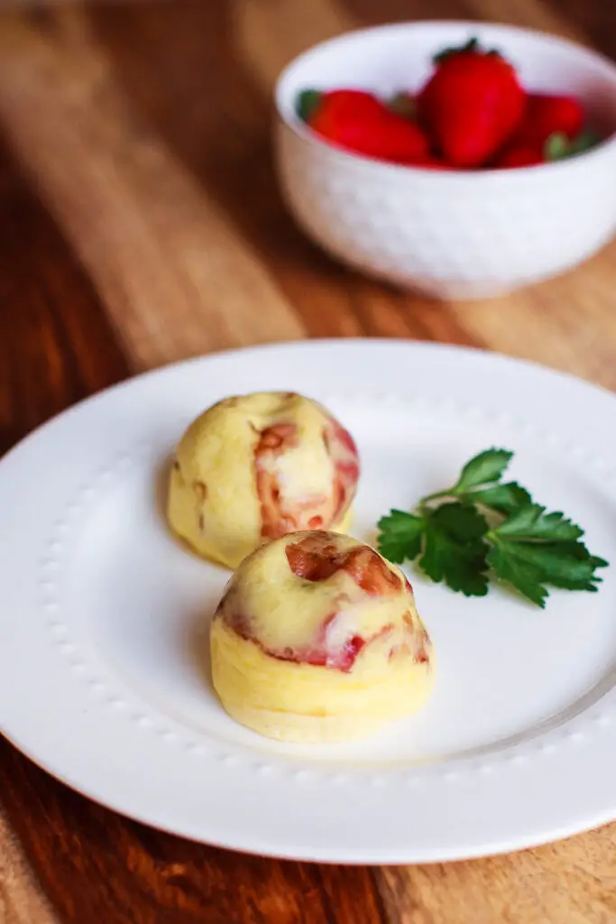 This copycat recipe by Food is a Four Letter Word for making Starbucks Bacon & Gruyere Sous Vide Egg Bites can be summed up in one word: awesome. Made with bacon and gruyere cheese, it's possibly as close as you can get to the real thing and they are incredibly delicious.