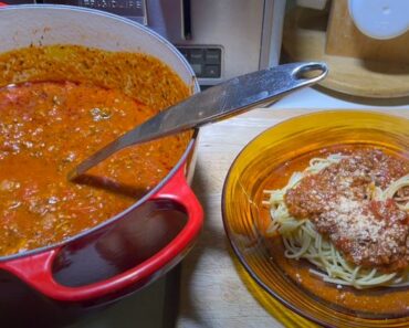 Mom’s Spaghetti Sauce Recipe