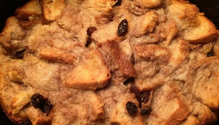 If you thought it is impossible to bake a bread and butter pudding in a slow cooker, think again. This recipe also features a nifty little trick for achieving a dry, browned top layer using your slow cooker.