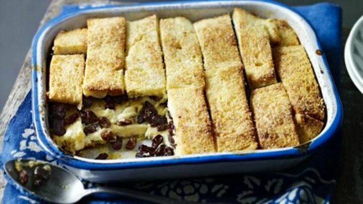 Mary Berry, British food writer extraordinaire, shares her mother's personal recipe for bread and butter pudding so you know it will be great.