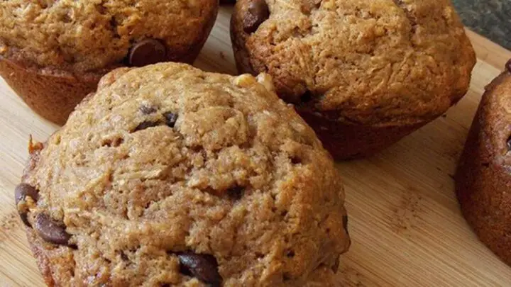I LOVE chocolate chips as you can tell and these muffins are packed with zucchini, chocolate chips, and walnuts. They make a perfect on-the-go healthy snack.
