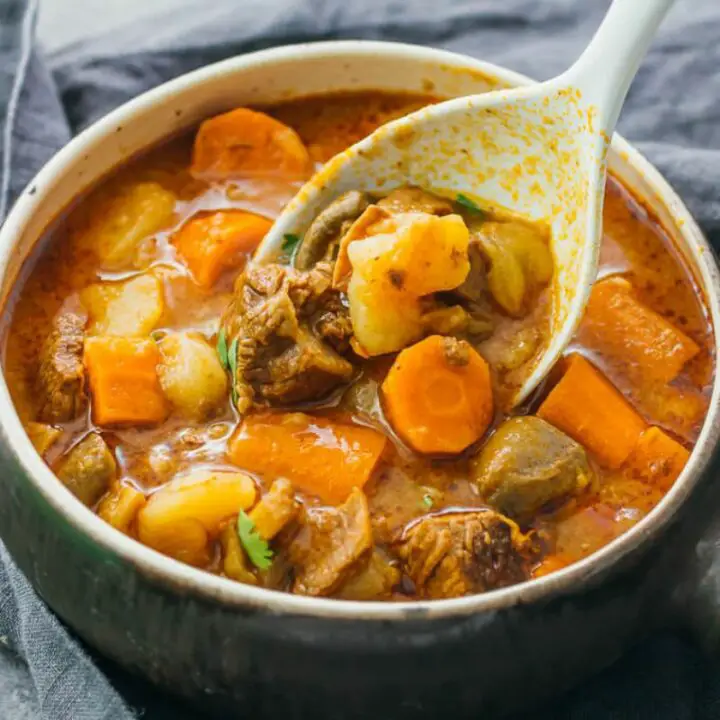 Instant Pot Beef Stew With Potatoes.