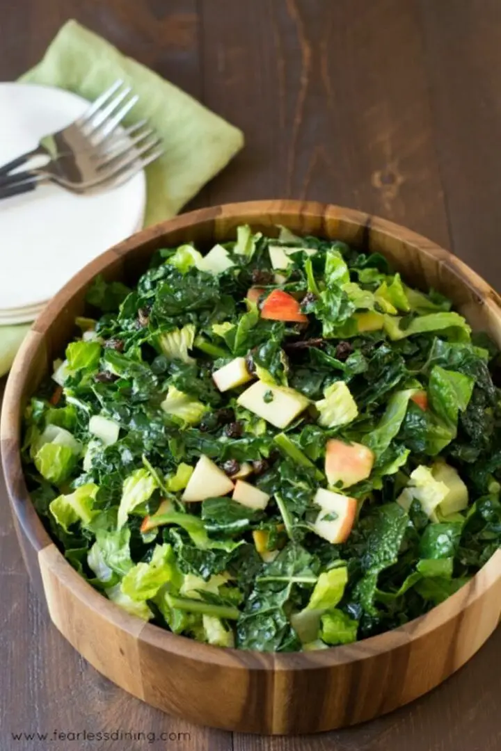 California Cafe’s Kale and Apple Salad.