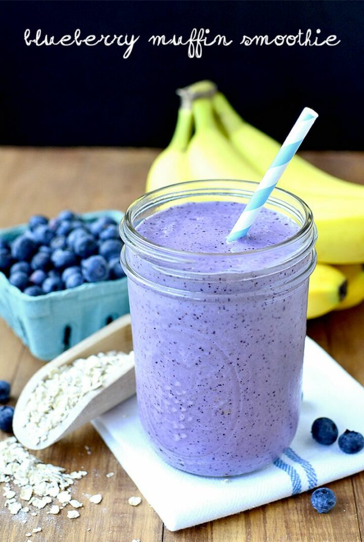 Blueberry Muffin Smoothie.