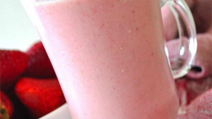 B and L’s Strawberry Smoothie.