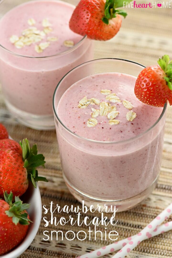 Strawberry Shortcake Smoothie.