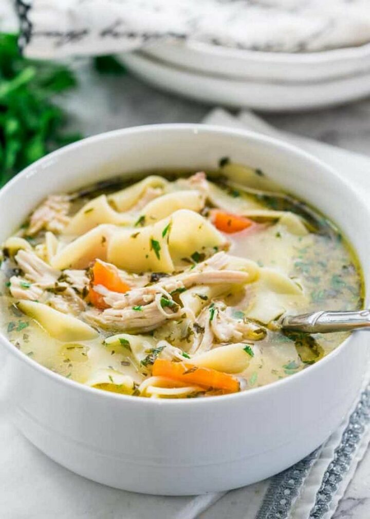 Instant Pot Chicken Noodle Soup.