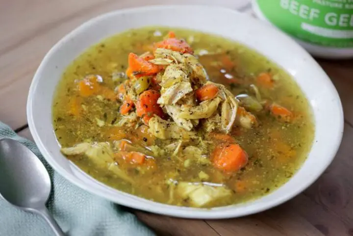 Best Instant Pot Chicken Soup Recipes #1: Instant Pot Chicken and Vegetable Soup.