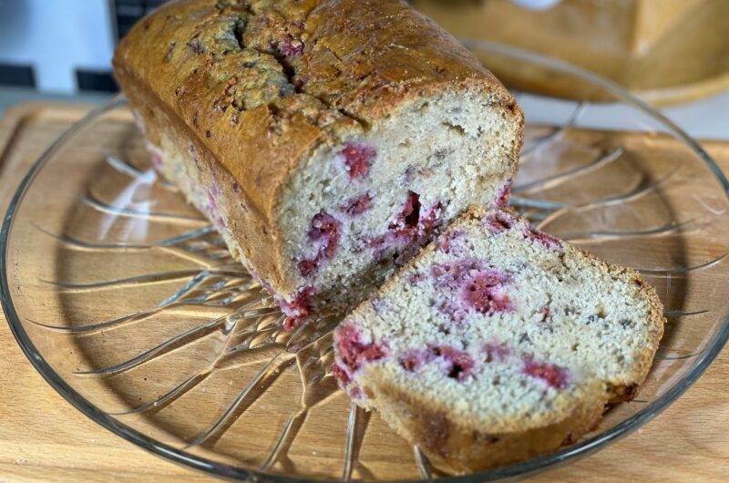 Raspberry Bread Recipe Bursting With Raspberries